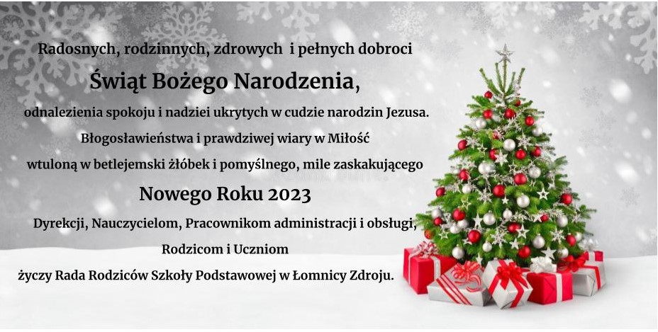 yczenia z choinką od RR