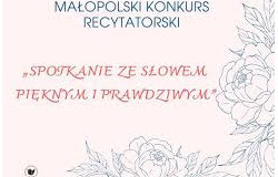 Sukces Izabeli Skowron w Małopolskim Konkursie Recytatorskim – awans do etapu wojewódzkiego